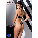 Комплект білизни Passion Exclusive QUENTRIS BIKINI еротична білизна для жінок з напіввідкритим ліфом та стрінгами, фото 4