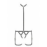 Портупея-стрепи Passion Exclusive BRENDA чорна для створення сексуального образу з ременями, що регулюються., фото 5