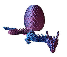 Іграшка 3Д дракон у яйці. Яйце дракона з рухомим драконом усередині, фото 2