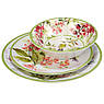 Столовий сервіз із меламіну на 4 персони з малюнком «Колібрі» Certified International, фото 4