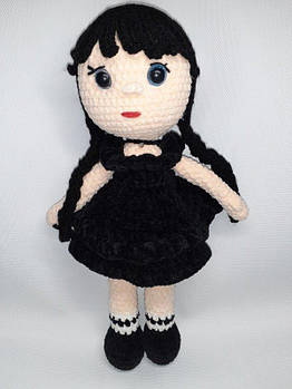 М'яка іграшка амігурумі лялька Вендздей ЛО161 G-Rich
