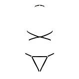 Жіноче боді-портупея Passion Exclusive Ivena для спокусливого образу з регульованими ремінцями чорне, фото 4