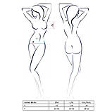 Комплект білизни Passion GIANA BIKINI напівпрозорий еротичний для спокусливих образів з бантиками., фото 3