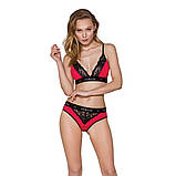 Трусики з широкою гумкою та мереживом для жінок комфортна білизна для повсякденного носіння, фото 2