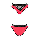 Трусики з широкою гумкою та мереживом для жінок комфортна білизна для повсякденного носіння, фото 4