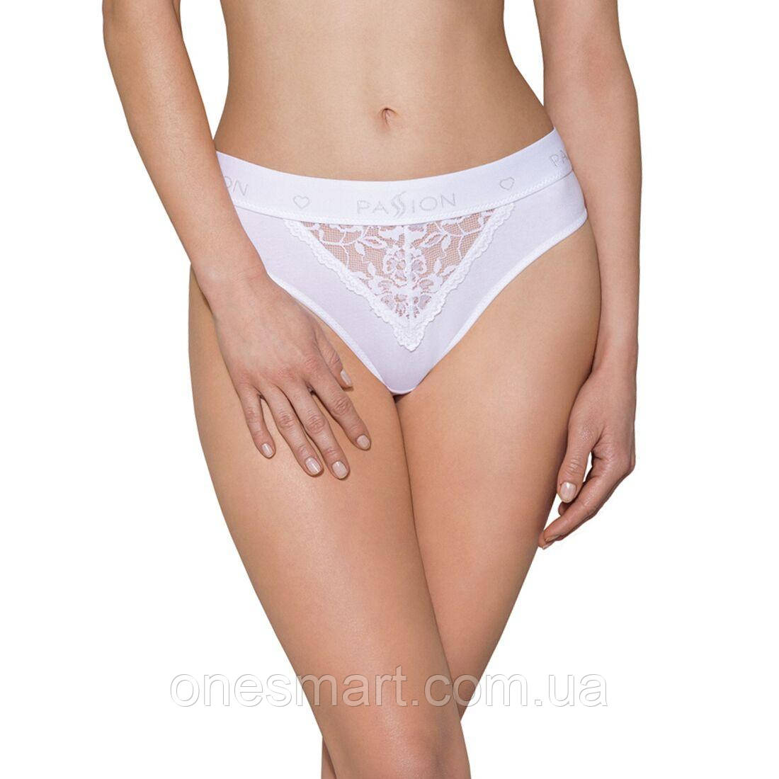 Трусики з широкою гумкою та мереживом для жінок комфортна білизна для повсякденного носіння, фото 1