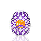 Мастурбатор Tenga Egg Mesh з сітчастим рельєфом для інтимного задоволення та яскравих оргазмів