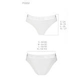 Трусики з прозорою вставкою Passion PS002 для спорту та повсякденного носіння зручна білизна з бавовни, фото 5