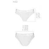 Трусики з прозорою вставкою PS002 для спорту та повсякденного носіння зручна білизна з бавовни, фото 5