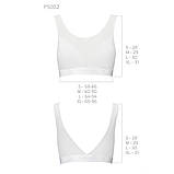 Топ із прозорою вставкою Passion PS002 для жінок стильний та комфортний бюстгальтер на кожен день, фото 5