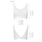 Топ із прозорою вставкою Passion PS002 для жінок стильний та комфортний бюстгальтер на кожен день, фото 5