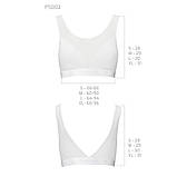 Топ із прозорою вставкою Passion PS002 для жінок стильний та комфортний бюстгальтер на кожен день, фото 5