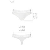 Трусики бразиліана з бавовни для жінок зручні та гігієнічні з еластичною гумкою білі, фото 6
