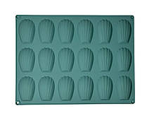 Форма силіконова Мадлен вел. 18шт.(колір в асортименті)