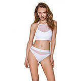 Трусики з прозорою вставкою елегантні для щоденного носіння та особливих випадків з бавовни та еластану, фото 2