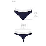 Спортивні трусики-стрінги з еластичної бавовни для жінок комфортні та стильні з широкою гумкою, фото 6