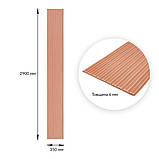 Панель-рейка в рулоні пудра 2900*350*6мм (D) SW-00002074, фото 3