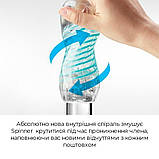 Мастурбатор Tenga Spinner 02 Hexa для чоловіків з упругою спіраллю для унікальної стимуляції оргазму, фото 3