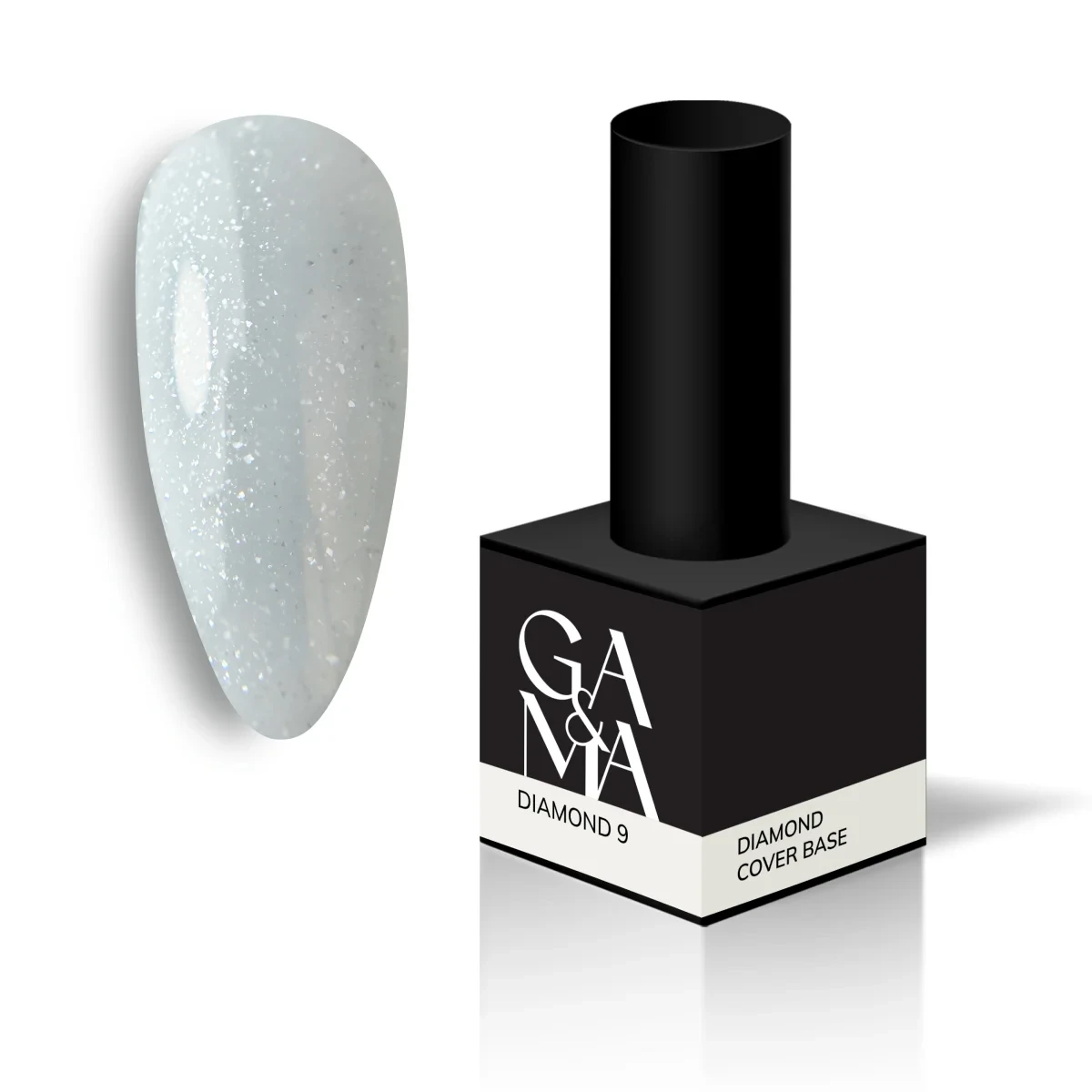 Камуфлююча база Cover base Ga&Ma Diamond 009, 15 мл, фото 1