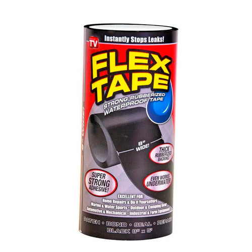 Водонепроникна ізоляційна стрічка FLEX TAPE 150х20см прогумована