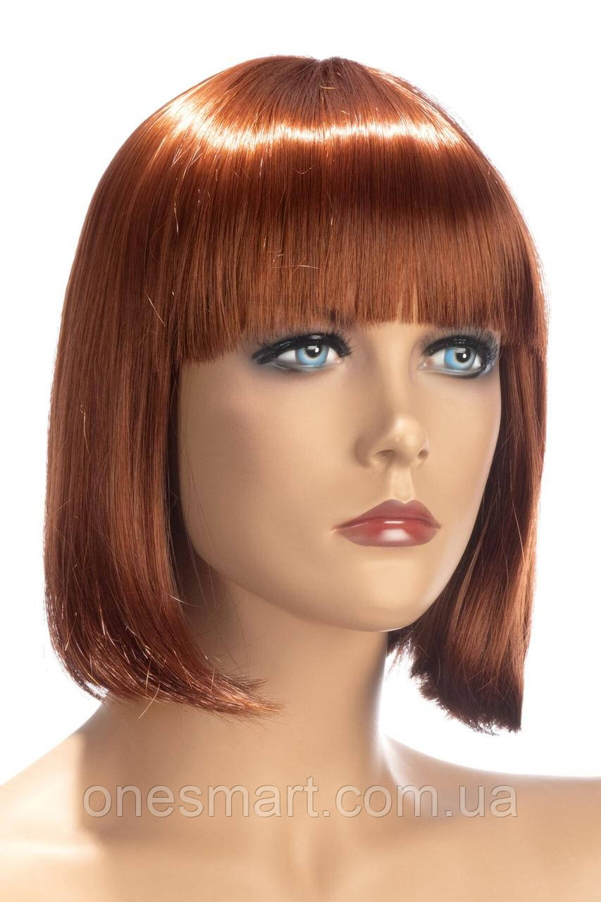 Перука World Wigs SOPHIE короткий рудий для створення образу кіногероїні стильний аксесуар для перетворення, фото 1
