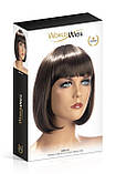 Перука World Wigs SOPHIE каштановий короткий для створення образу фатальної красуні або супергероя, фото 2