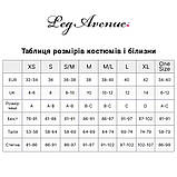 Комплект Leg Avenue з кристалами топ та міні спідниця для вечірки стильне вбрання для дівчат, фото 5