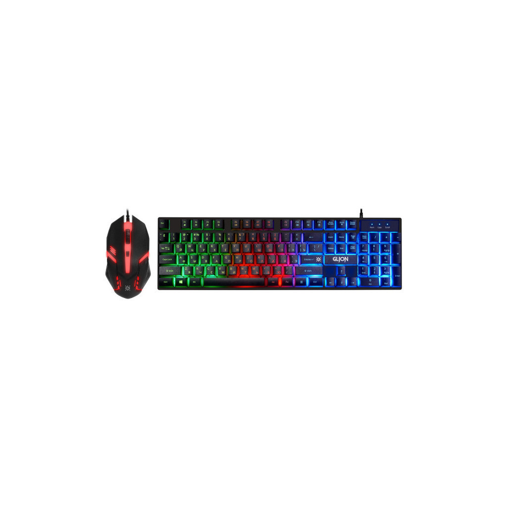 Комплект Defender Glion C-123 USB UA Black