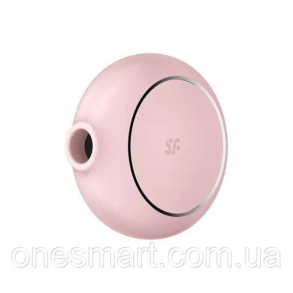Вакуумний стимулятор Satisfyer Pro To Go 3 компактний для клітора з вібрацією та безконтактною стимуляцією, фото 1