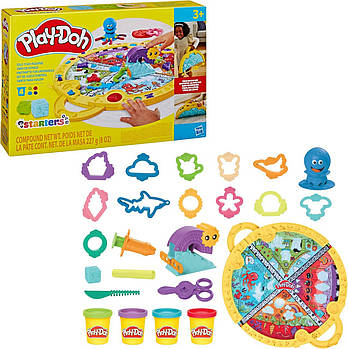 Play-Doh Fold & Go Playmat Набір для ліплення Ігровий килимок Плейдо складається для зберігання