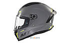 Шолом (інтеграл) MT STINGER 2 A12 Solid Gloss Grey [XXS], фото 2