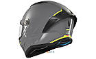 Шолом (інтеграл) MT STINGER 2 A12 Solid Gloss Grey [XXS], фото 3
