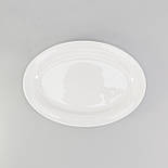 Сервірувальне блюдо порцелянове овальне Blob Sakura 30 см, фото 5