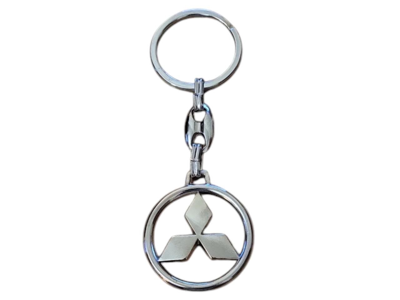 Брелок автомобільний для ключів Мицубиси Mitsubishi, Брелок для ключів авто металевий