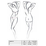 Комплект еротичної білизни Passion Exclusive DEBRA SET чорний для повсякденного носіння з топом та трусиками, фото 5