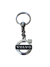 Брелок автомобільний металевий для ключів Volvo Вольво