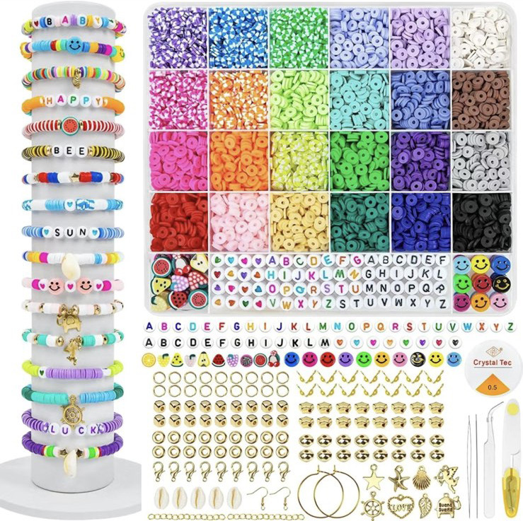 Набір для Творчості Виготовлення Браслетів та Підвісок 6600 шт (01221), фото 1