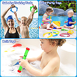 Ігровий набір ASONA для басейну – інструменти для навчання плаванню, для дітей від 4 до 12 років., фото 7
