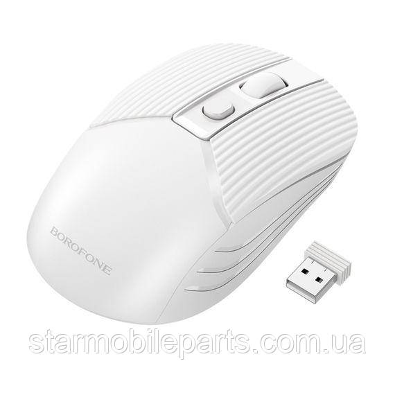 Бездротова миша Borofone BG5 біла, фото 1