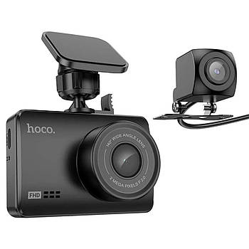 Відеореєстратор Hoco DV3 Black (Чорний)