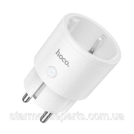 Розумна розетка Hoco AC16 Wi-Fi white, фото 1
