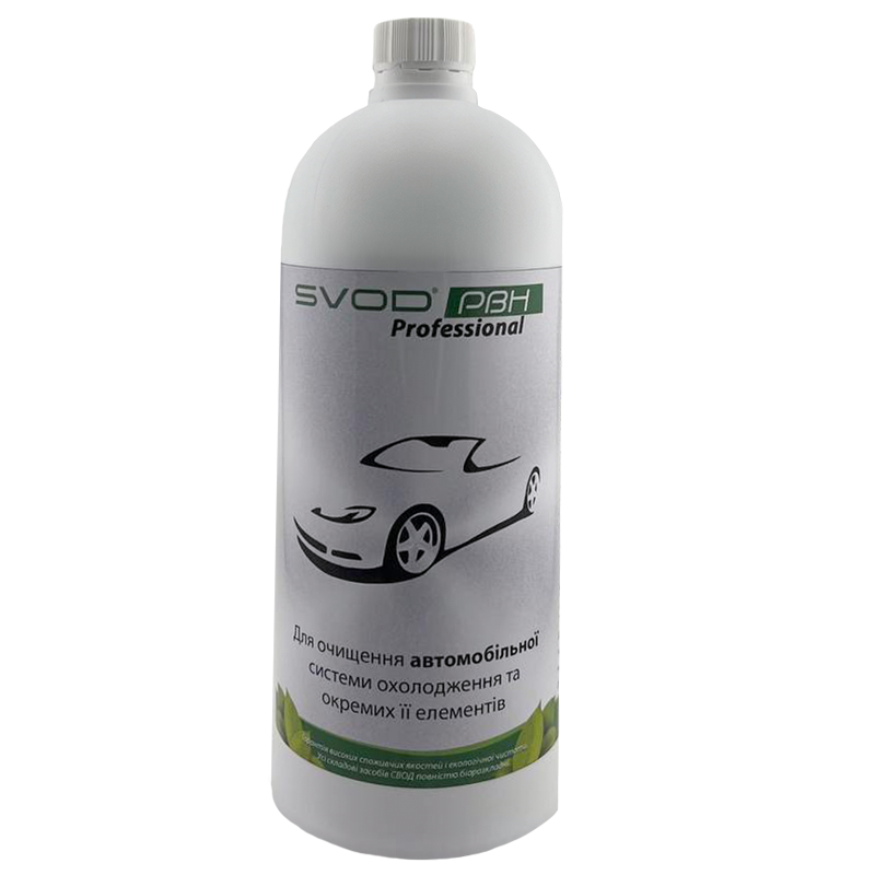 «СВОД-РВН» Professional Рідкий концентрований засіб для очищення автомобільної системи охолодження 1 л, фото 1
