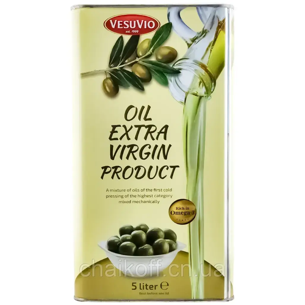 Оливковое масло Vesuvio Olio Extra Vergine Product  5000 мл
