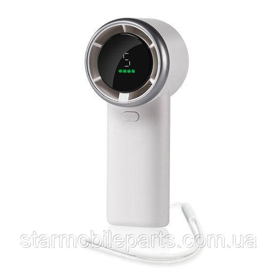 Ручний бездротовий вентилятор GXQC N603 білий, фото 1