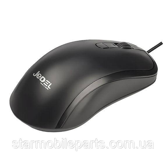 Миша Jedel CP82 1200DPI чорна, фото 1