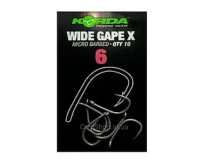 Гачки Korda Wide Gape X 6