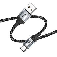 Кабель Hoco X102 USB to Type-C 1m black