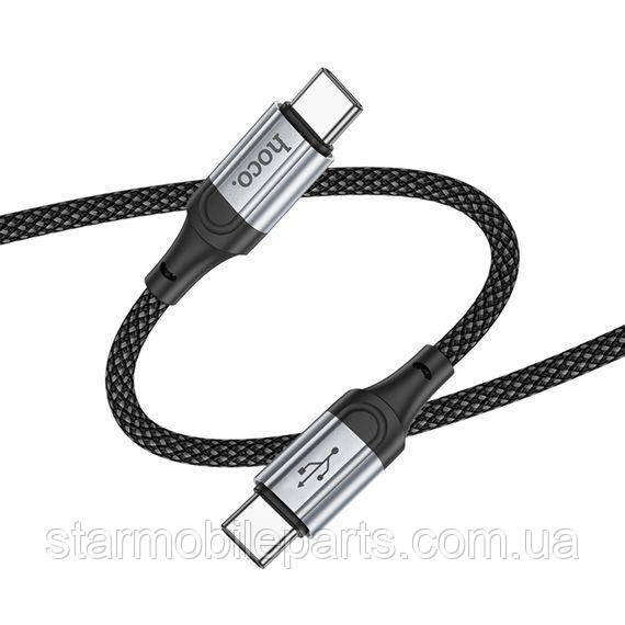 Кабель Hoco X102 Type-C to Type-C PD 60W 1m black, фото 1