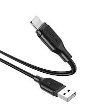Кабель Borofone BX42 USB to Lightning 1m black