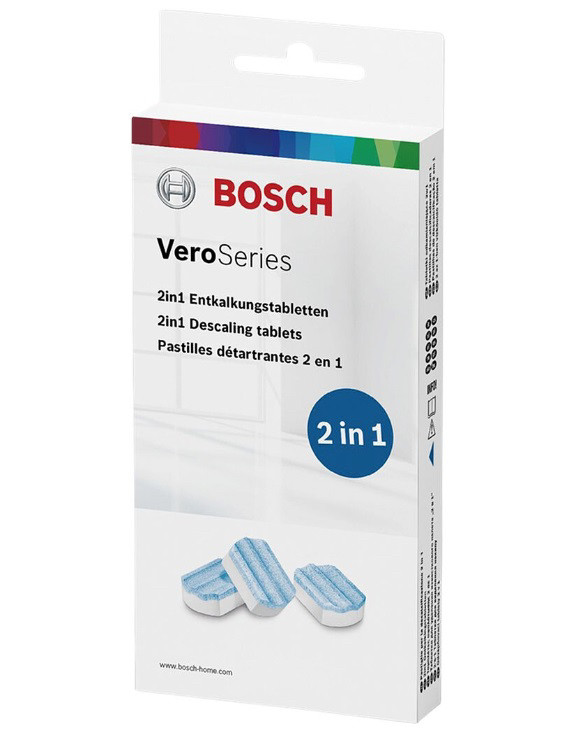 Таблетки для очищення від накипу кавоварок Bosch Vero TCZ8002